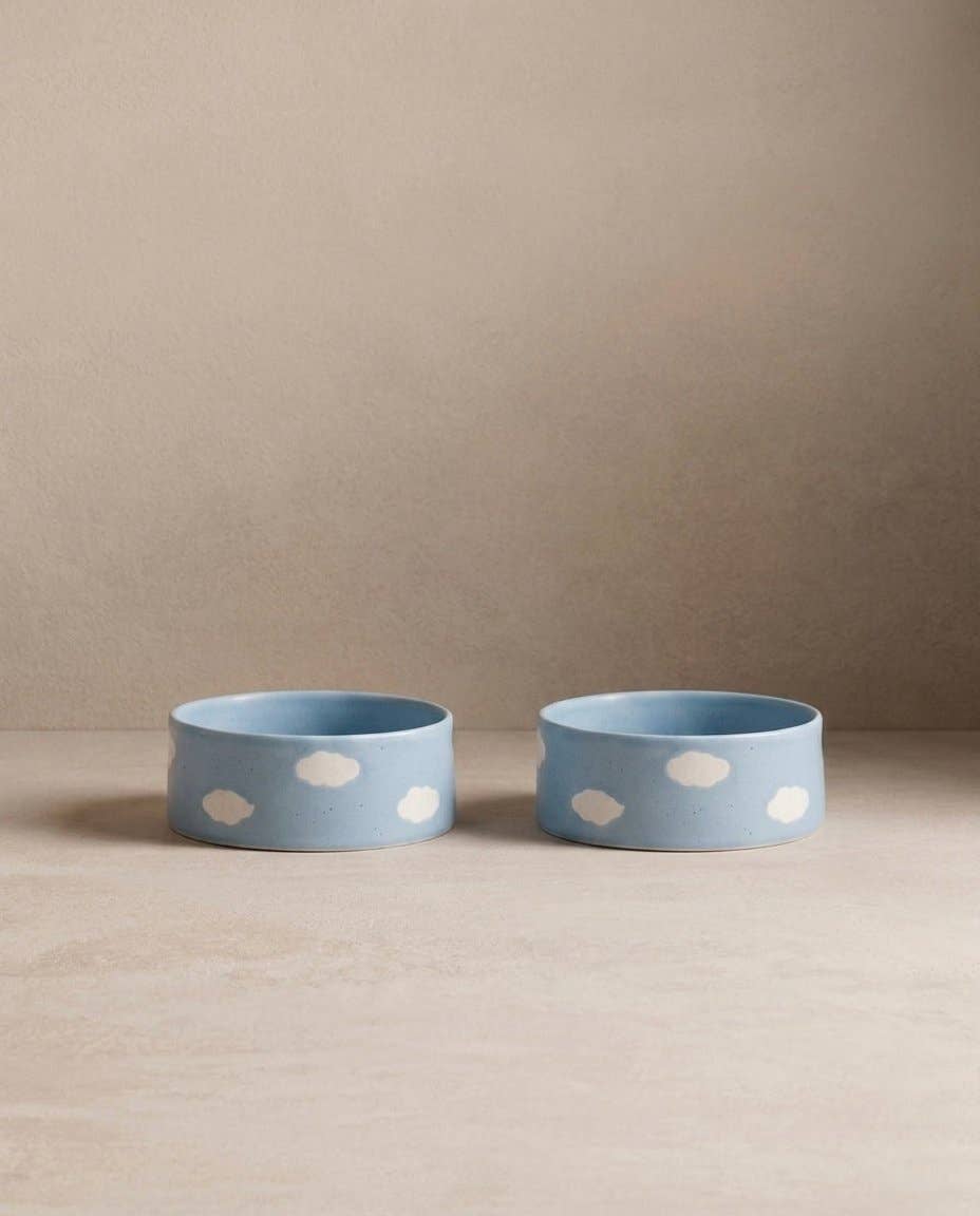 Egg Back Home Napf Cloud Blau (2er-Set)