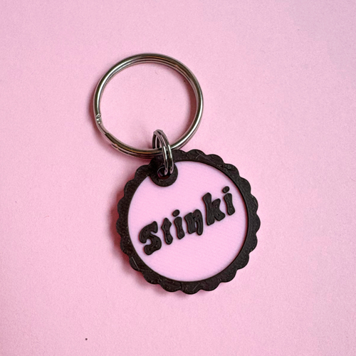 Anhänger 'Feini/Stinki'