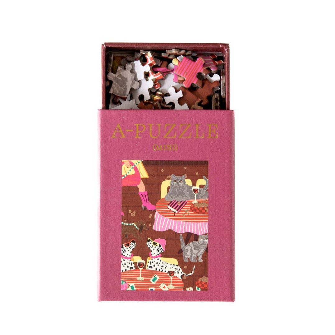 Mini Puzzle 'Hunde & Katzen' (100 Teile)