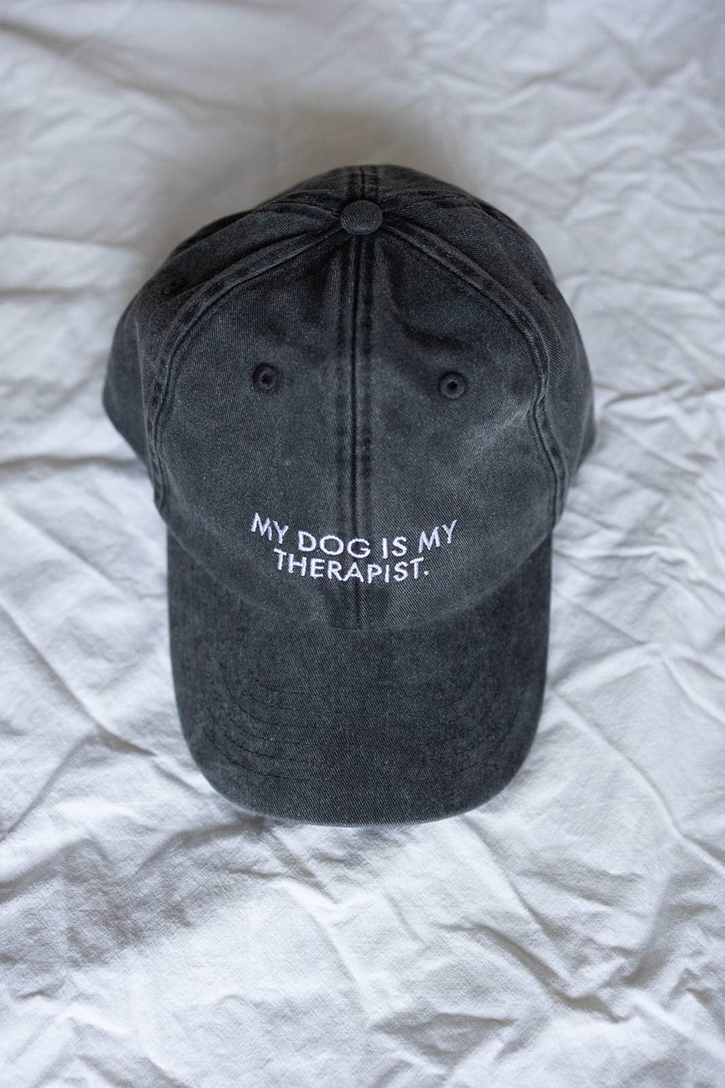 Lieblingspfote Cap 'Dog Therapist' Vintage Black