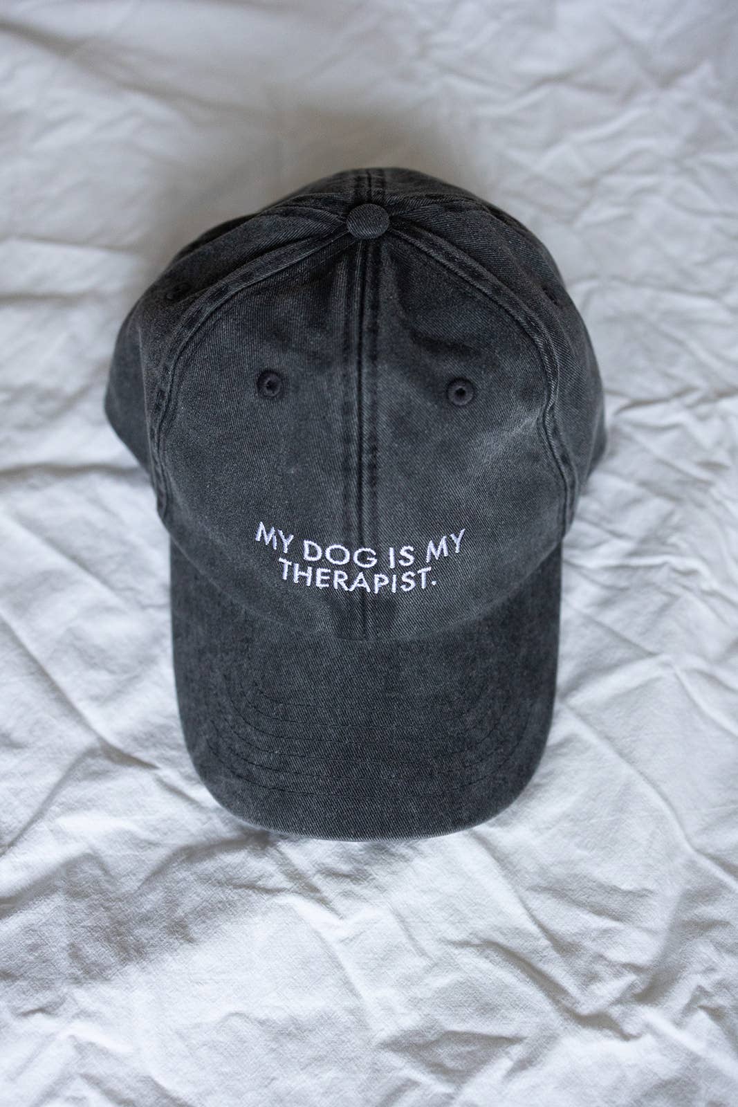 Lieblingspfote Cap 'Dog Therapist' Vintage Black