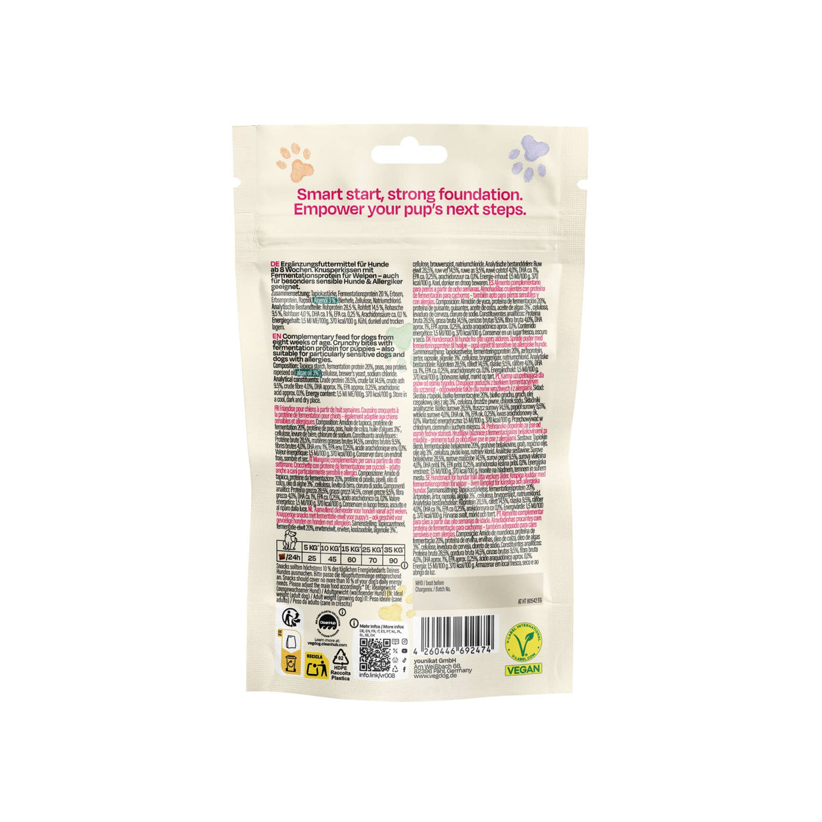 VEGDOG BRAINY BITES 80 g