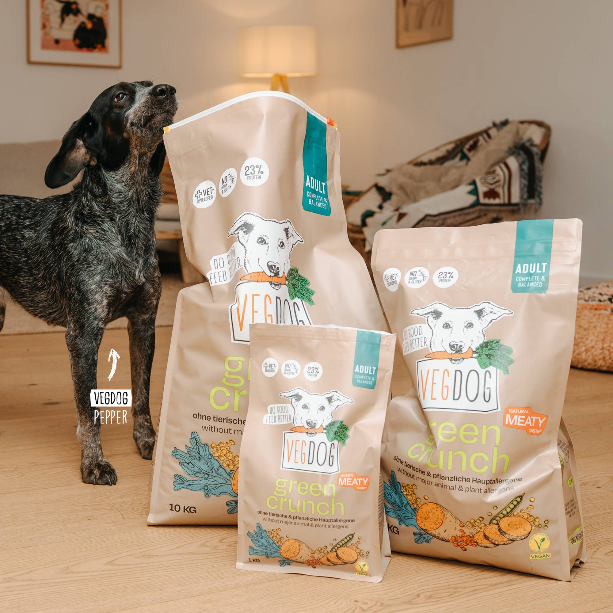 VEGDOG GREEN CRUNCH Dry Food
