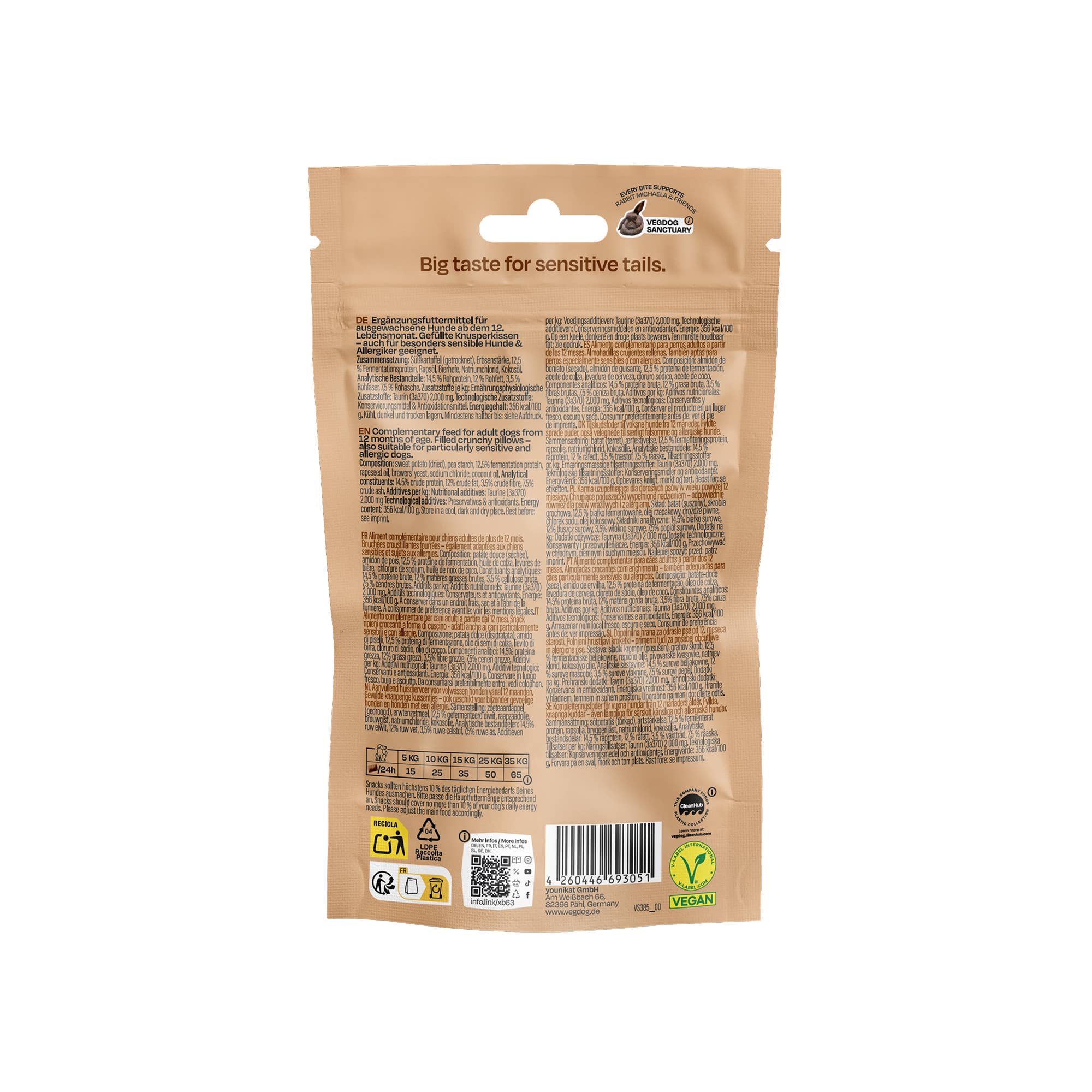 VEGDOG Mini PURES 80 g