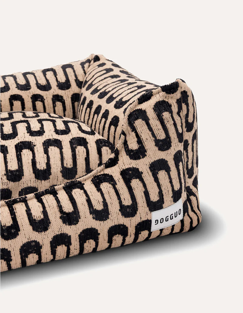 DOGGUO Retro Wave Sofa Hundebett