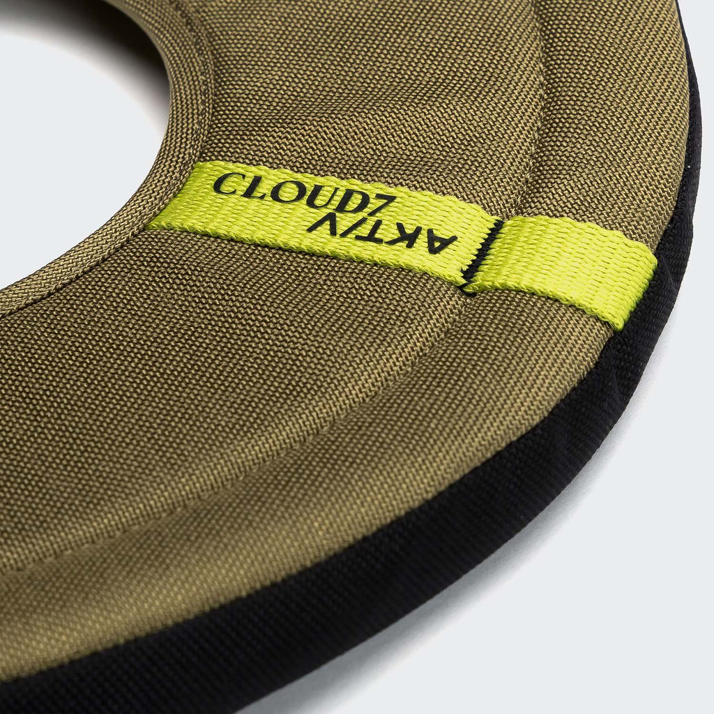Cloud7 Hundespielzeug Frisbee AKTIV Khaki