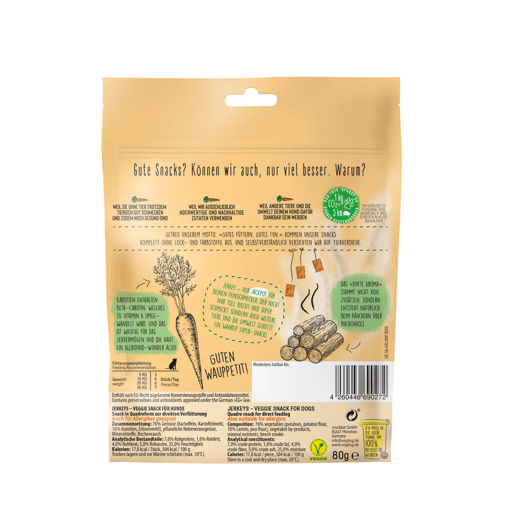 VEGDOG JERKEYS 80g