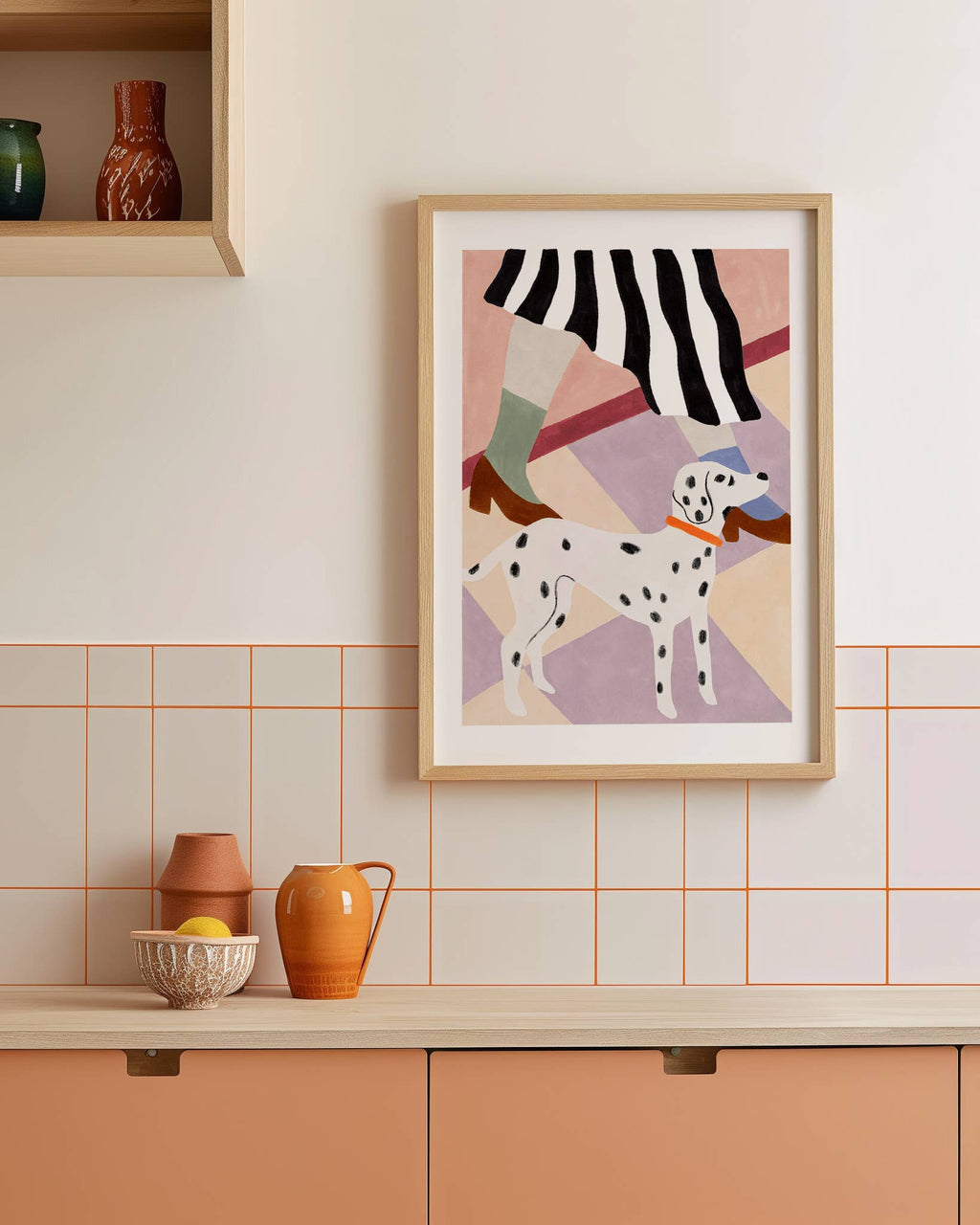 Depeapa Poster Dalmatiner (29,7 x 42 cm)