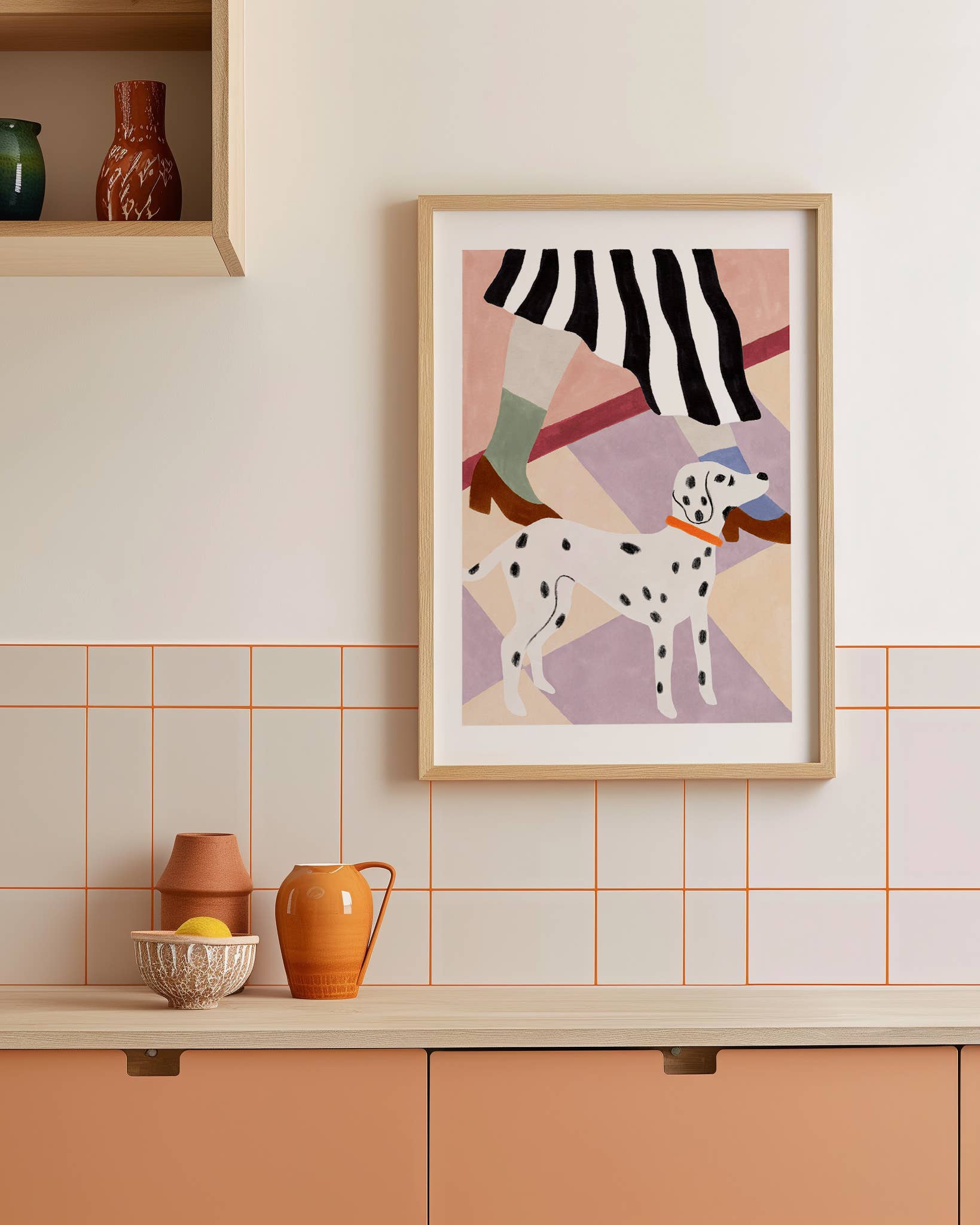 Depeapa Poster Dalmatiner (29,7 x 42 cm)