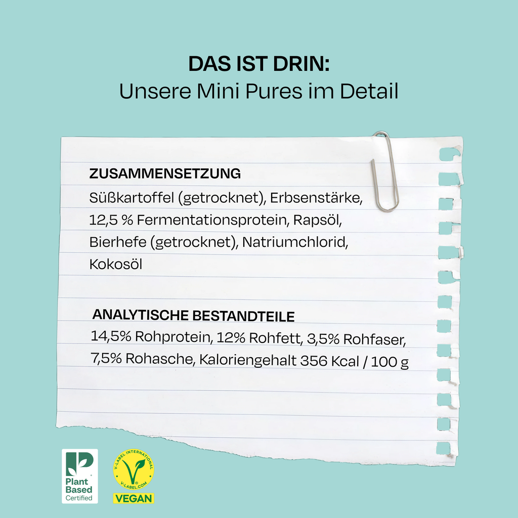 VEGDOG Mini PURES 80 g