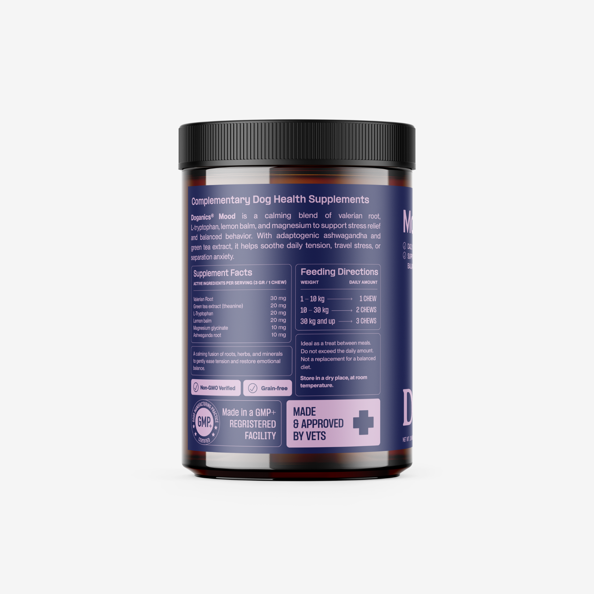 Doganics Mood Calm & Relax Nahrungsergänzungsmittel