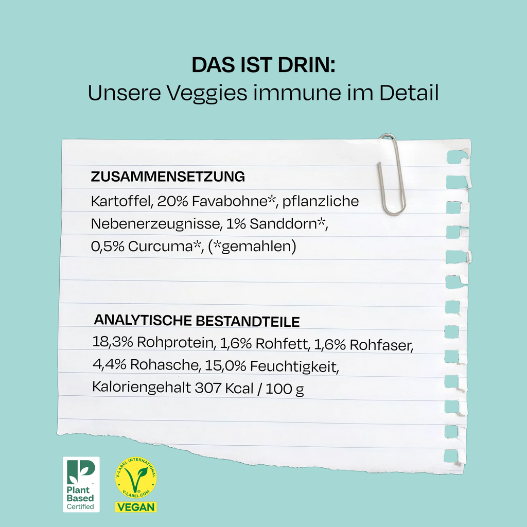 VEGDOG VEGGIES immune 125 g