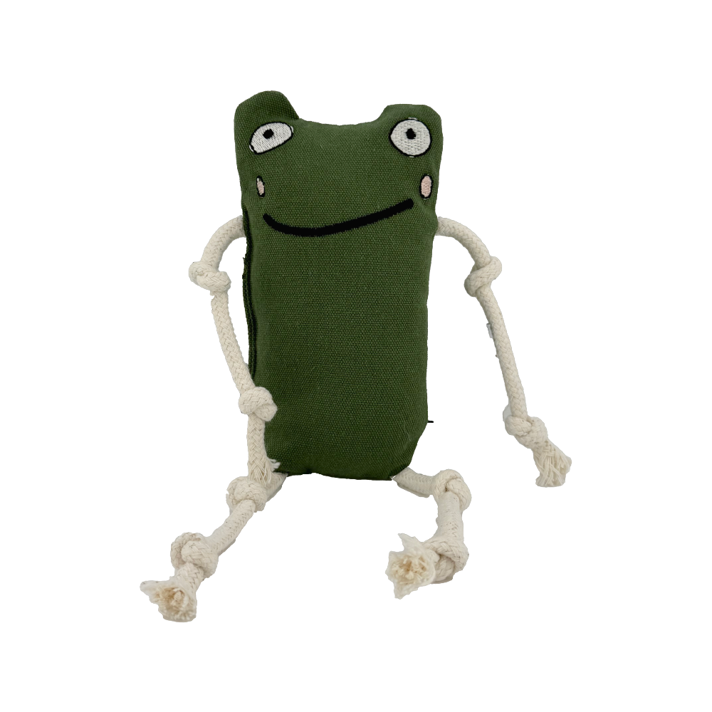 Hundespielzeug Frosch Emil