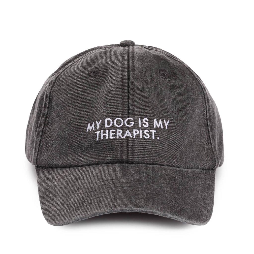 Lieblingspfote Cap 'Dog Therapist' Vintage Black