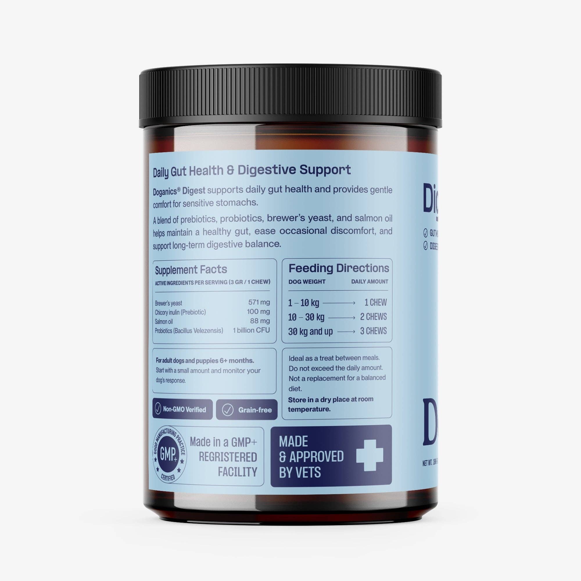 Doganics Digest Probiotic Darm-Nahrungsergänzung