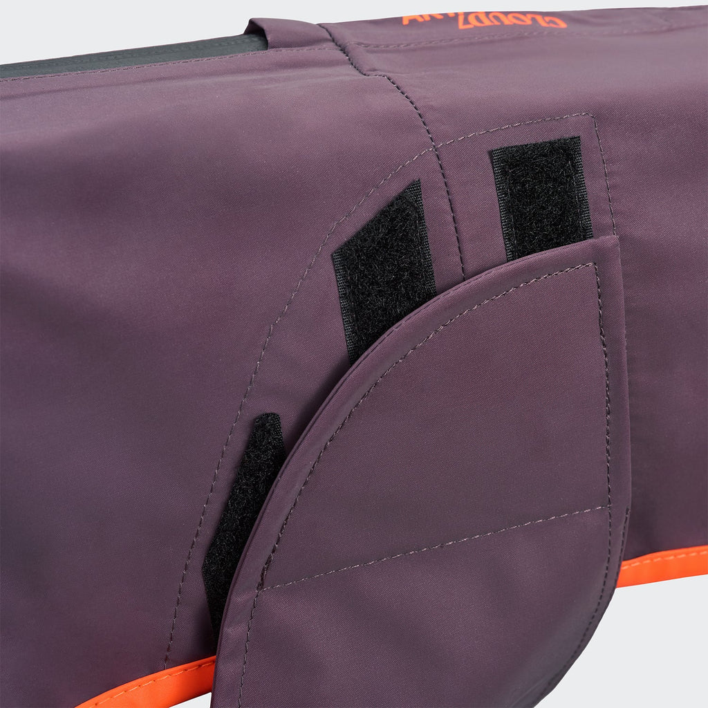 Cloud7 Dog Raincoat AKTIV Aubergine/Orange