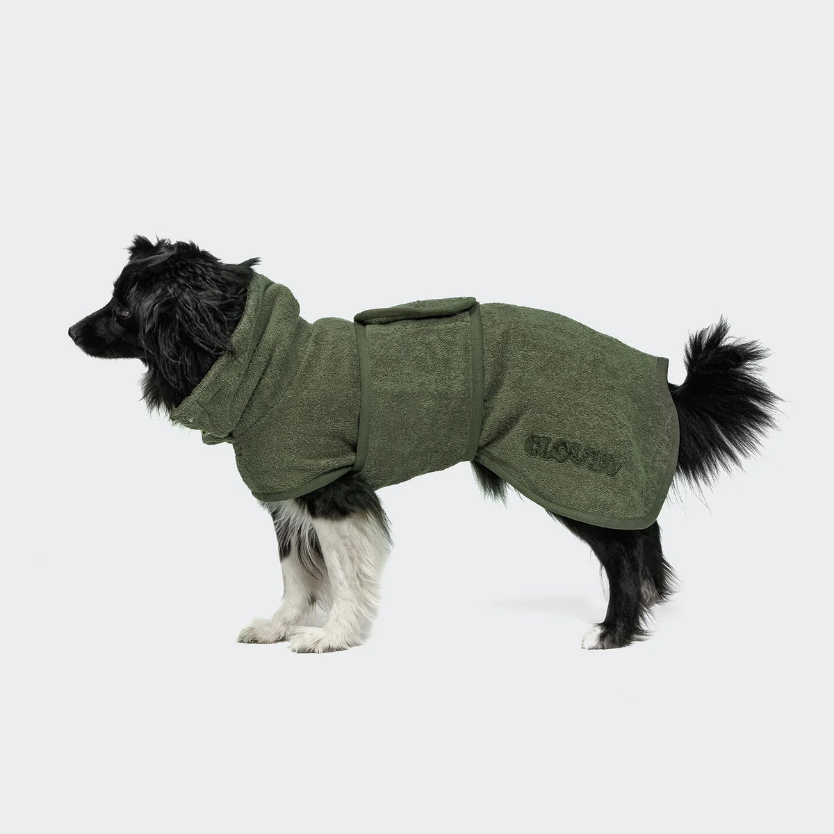 Cloud7 Dog Bathrobe Wannsee Stripes
