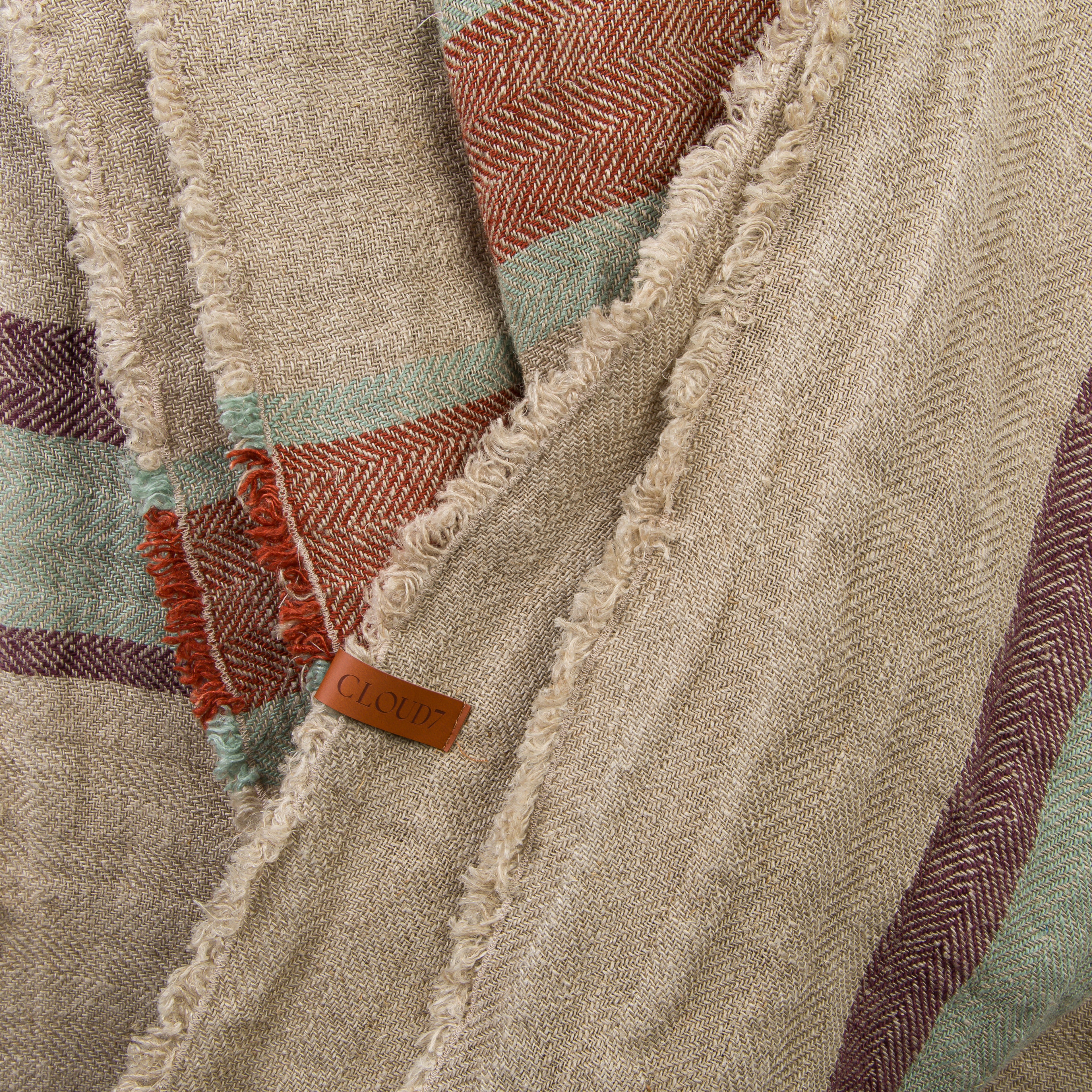 Cloud7 Hundedecke Linen Stripes