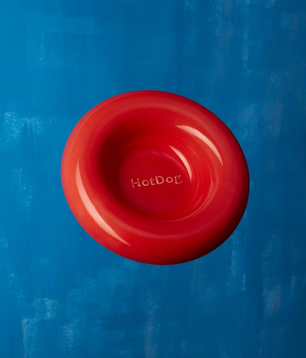 HotDog Pets Ceramic Bowl