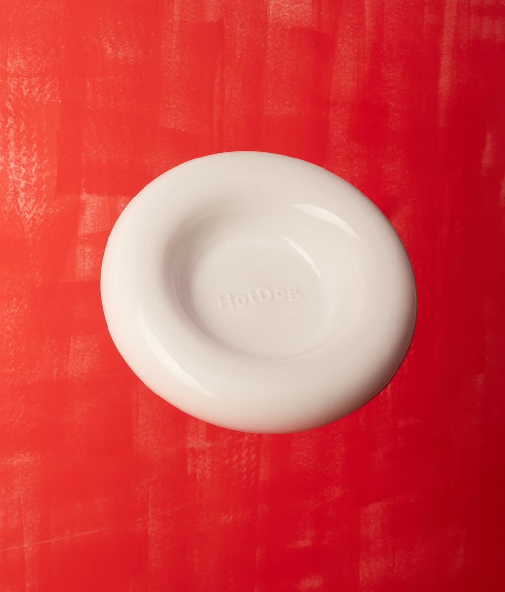 HotDog Pets Ceramic Bowl