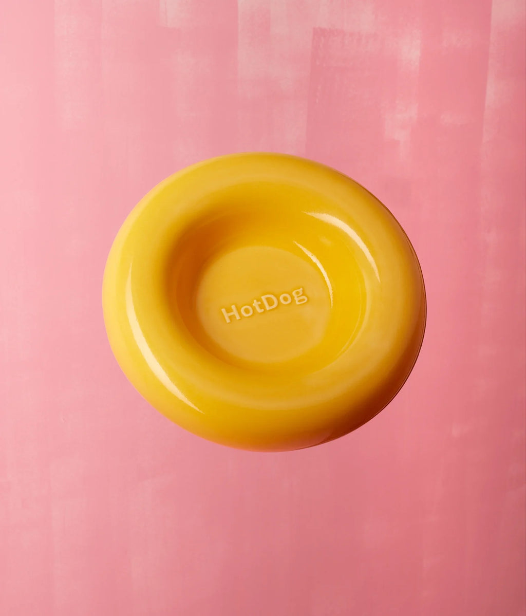 HotDog Pets Ceramic Bowl