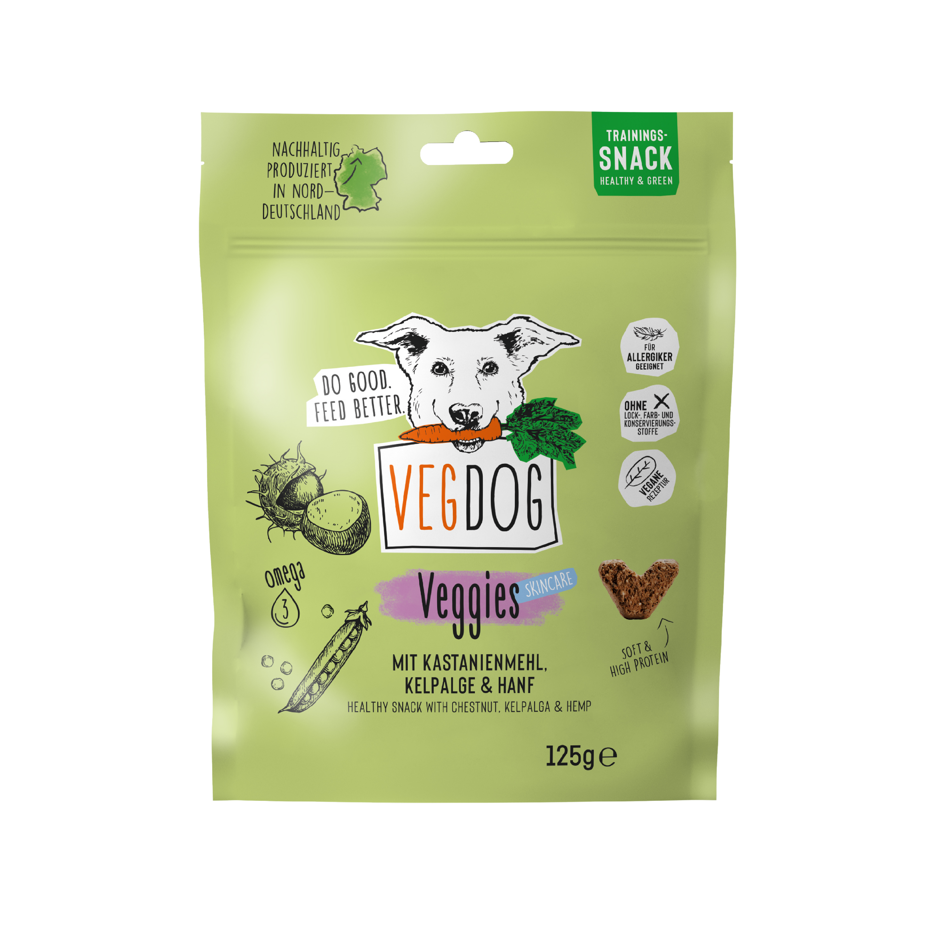 VEGDOG Veggies skincare 125 g