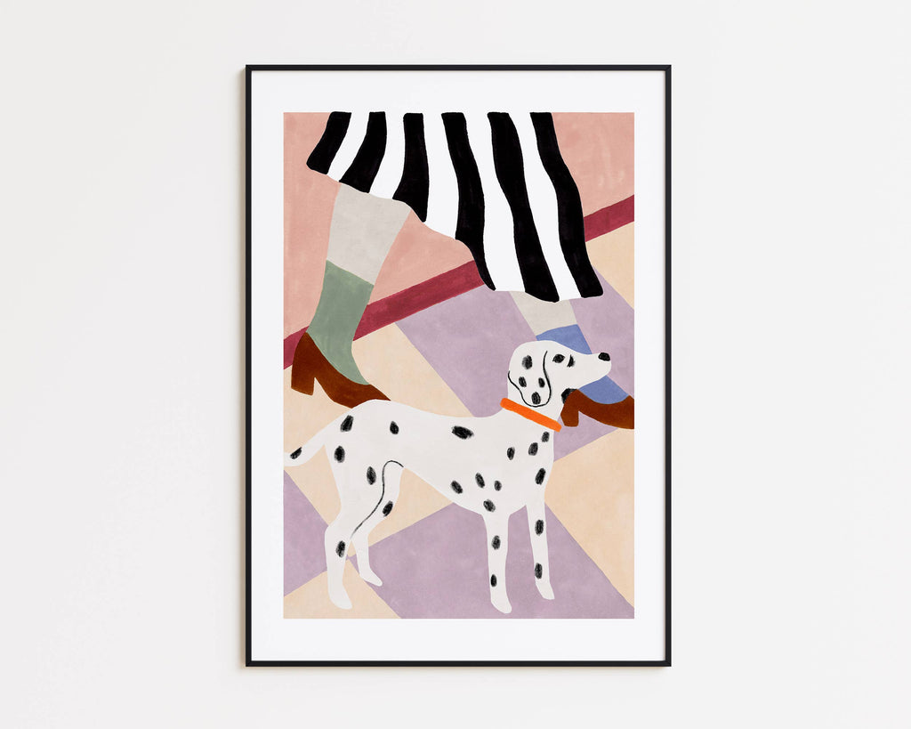 Depeapa Poster Dalmatiner (29,7 x 42 cm)