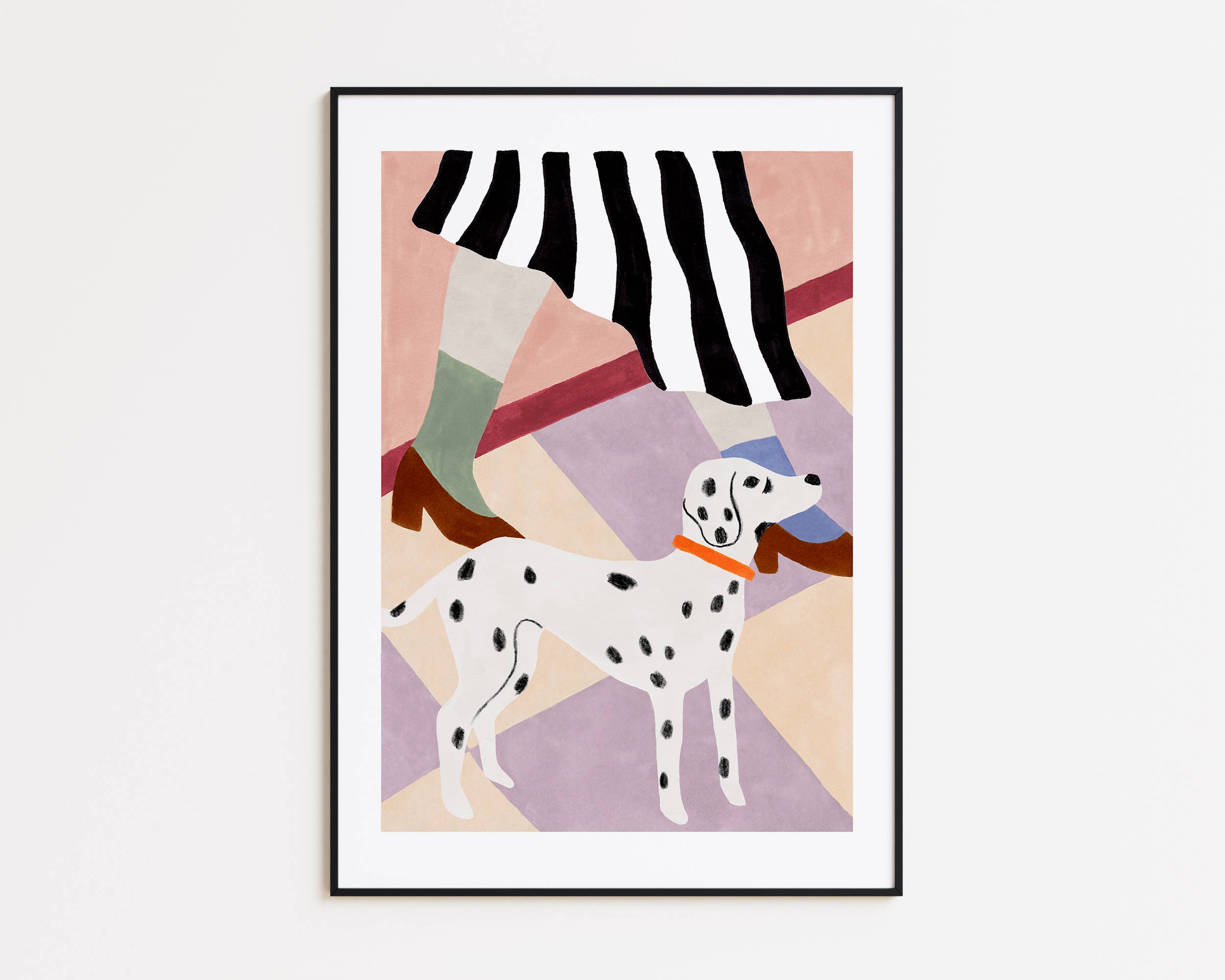 Depeapa Poster Dalmatiner (29,7 x 42 cm)