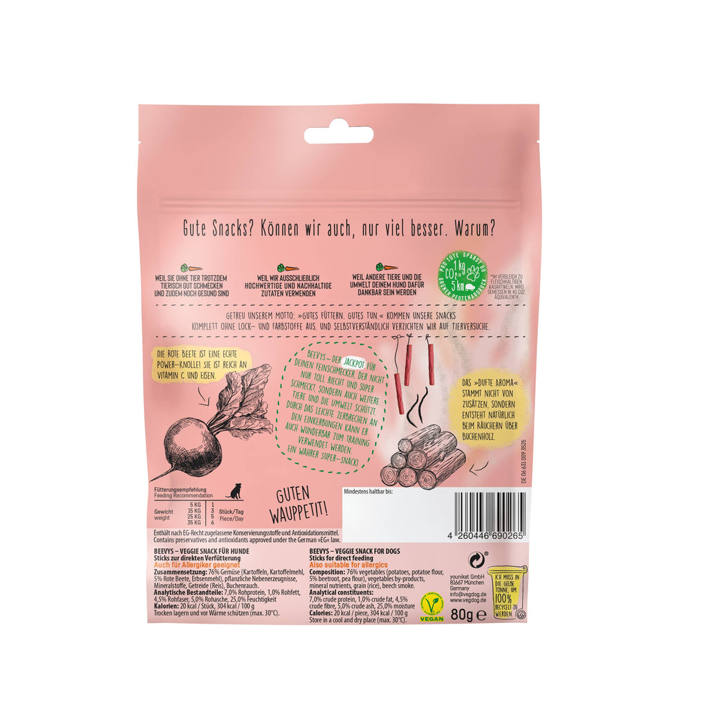 VEGDOG BEEVYS 80 g