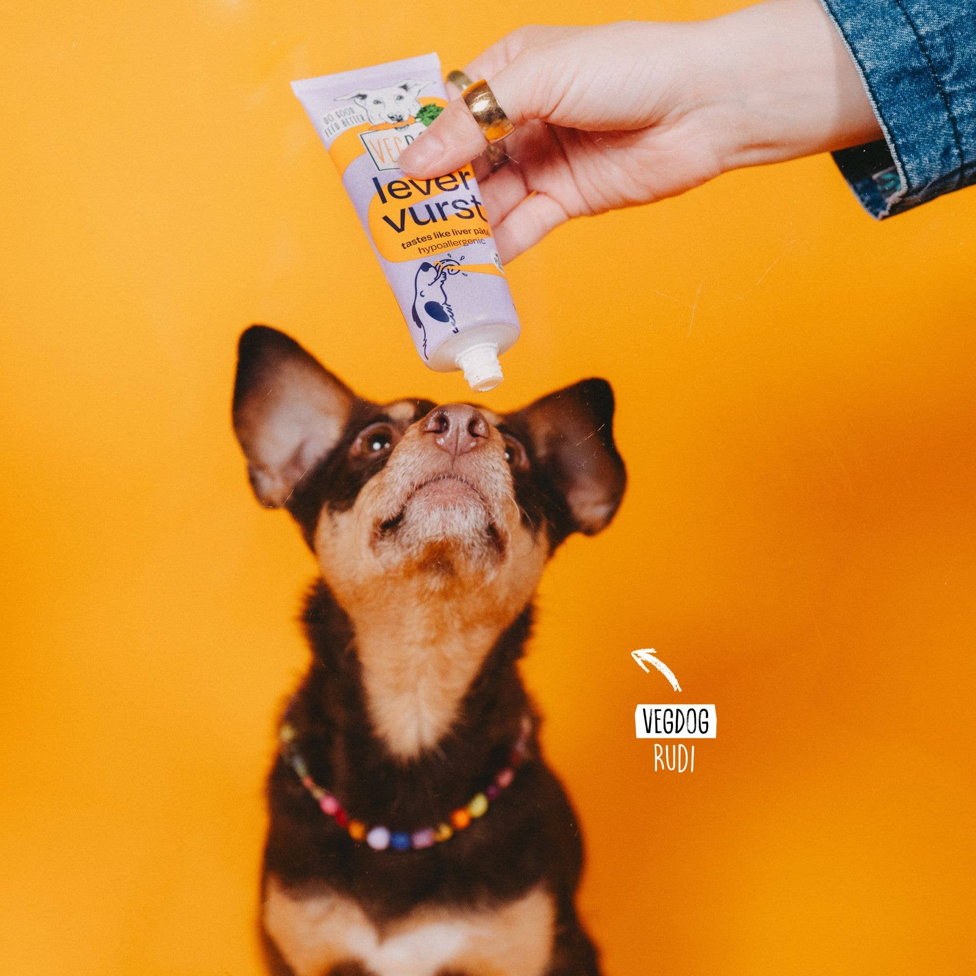 VEGDOG LIVER SAUSAGE 75g