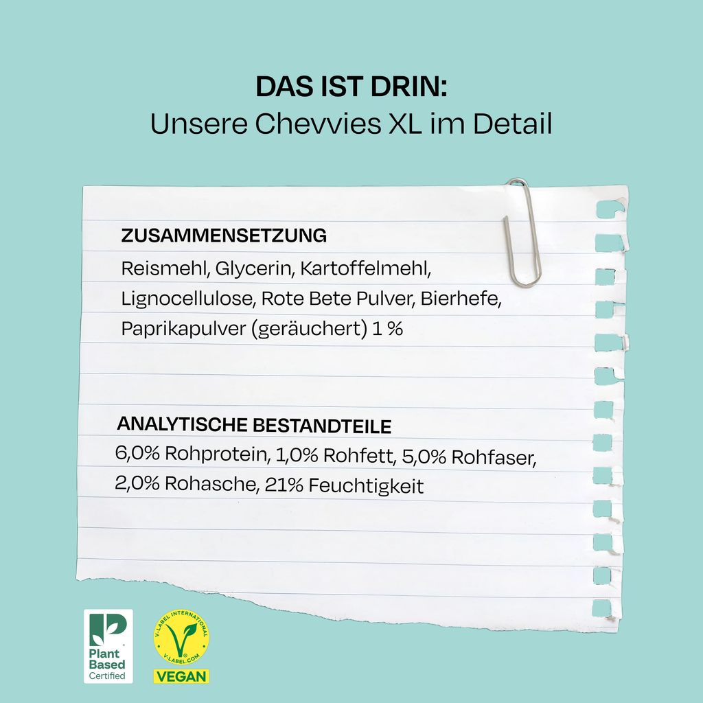 VEGDOG CHEVVIES XL 200 g
