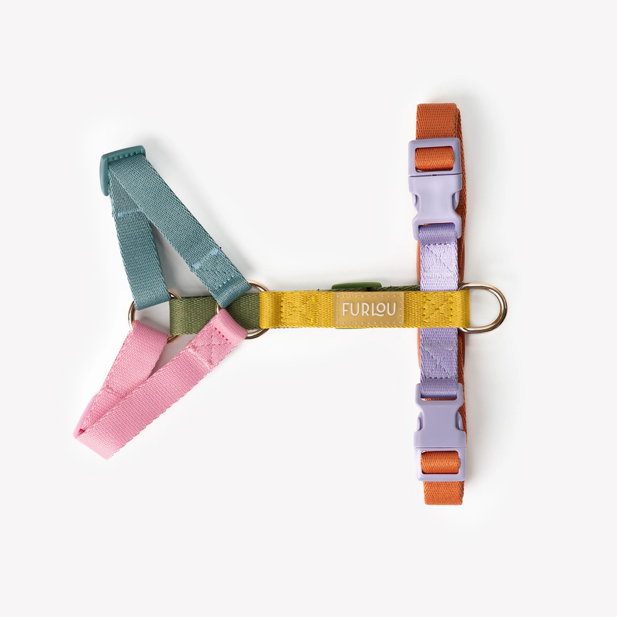 Furlou 'Rainbow' Dog Harness