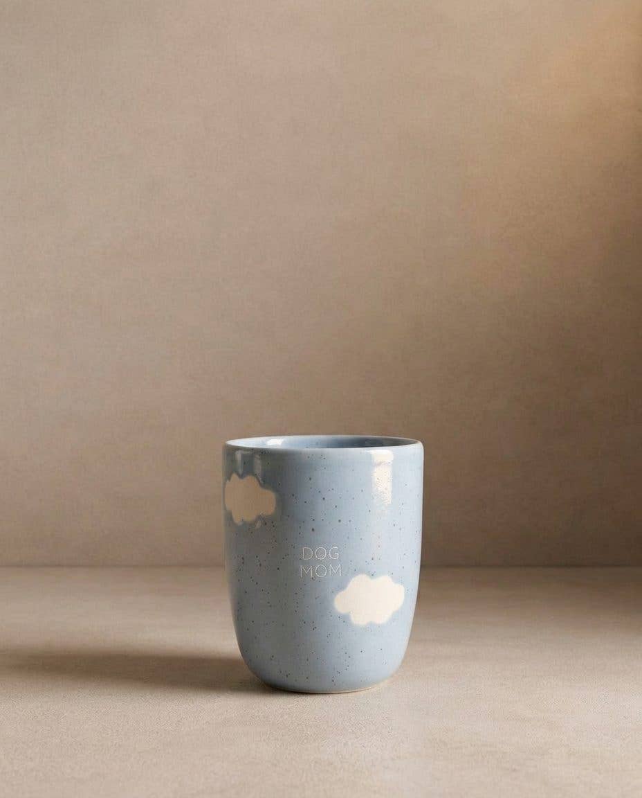 Egg Back Home Becher Cloud Dog Mom