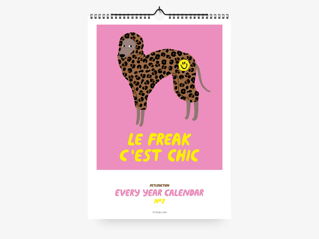 Typealive Wall Calendar