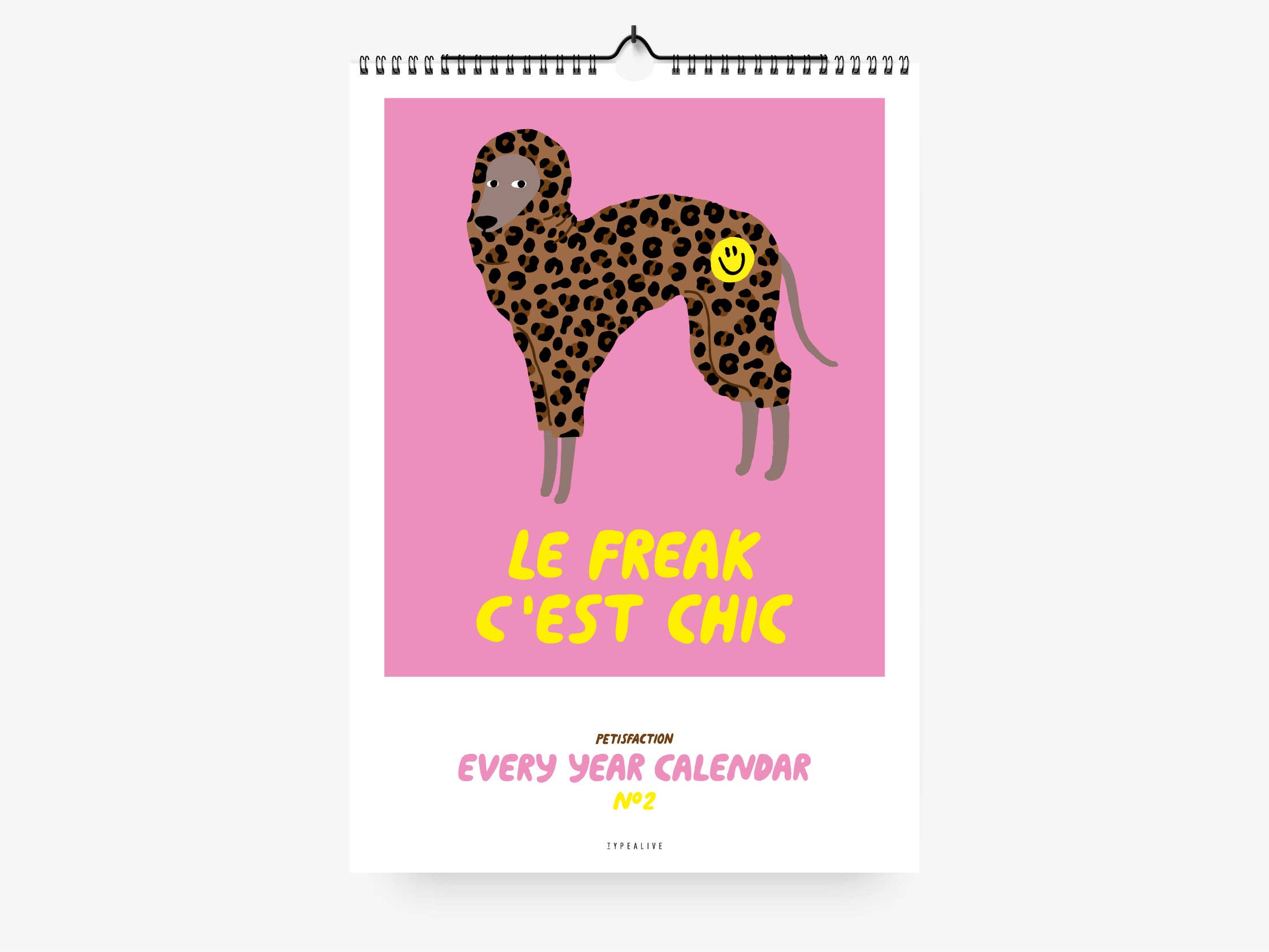 Typealive Wall Calendar