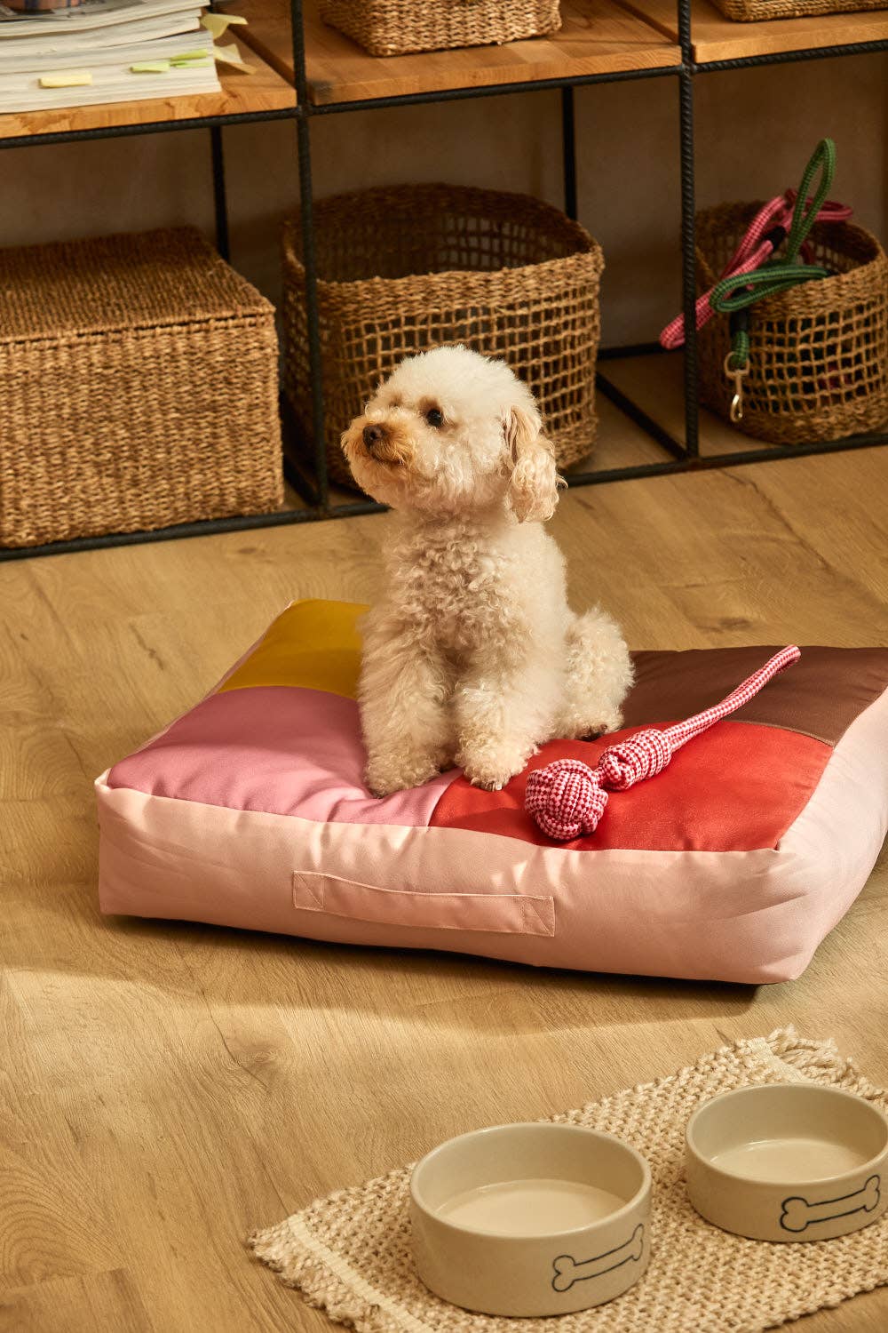 Calma House Rosa Buby Bodenkissen