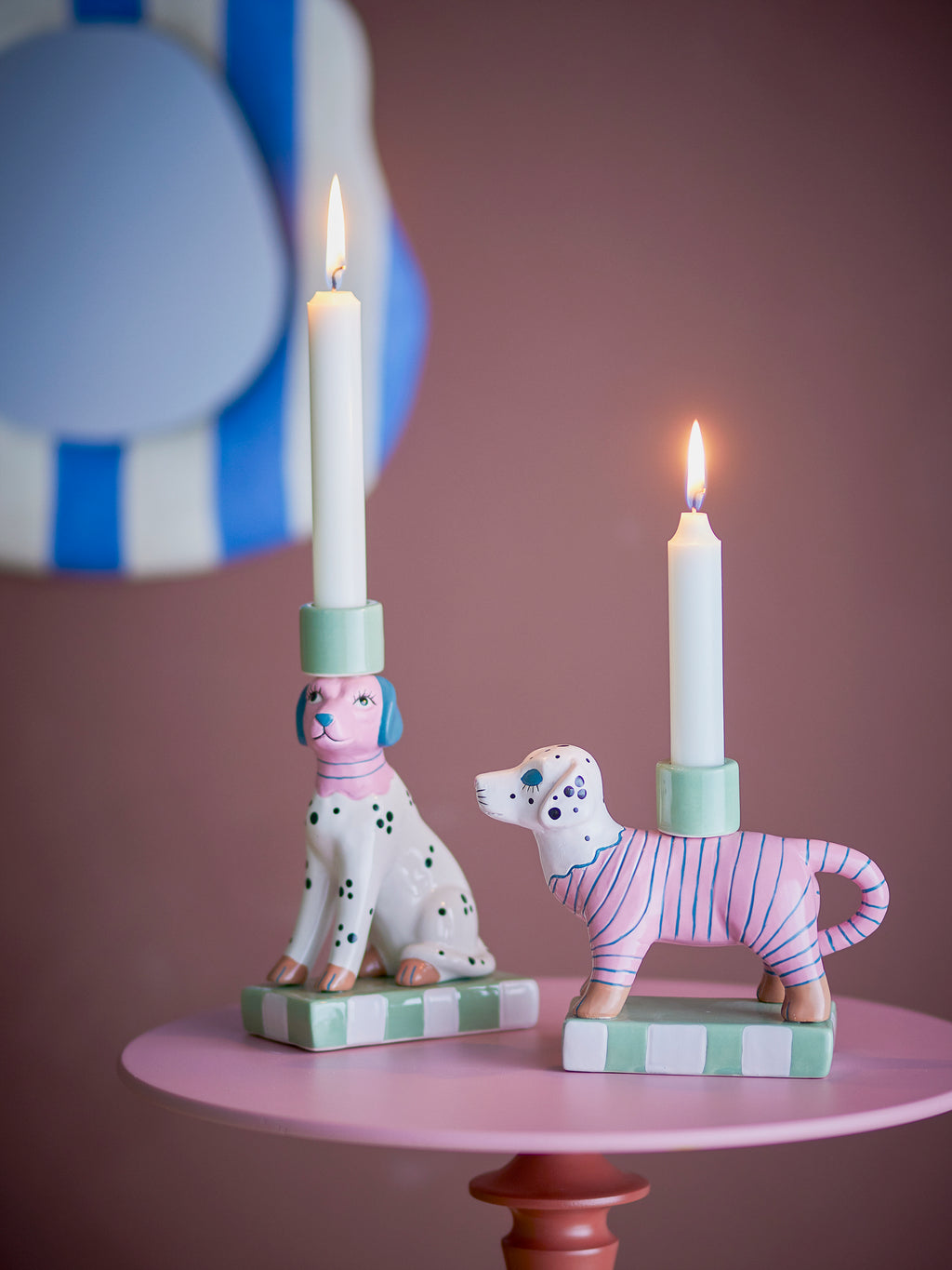Bloomingville Kerzenhalter Doglie (2er-Set)