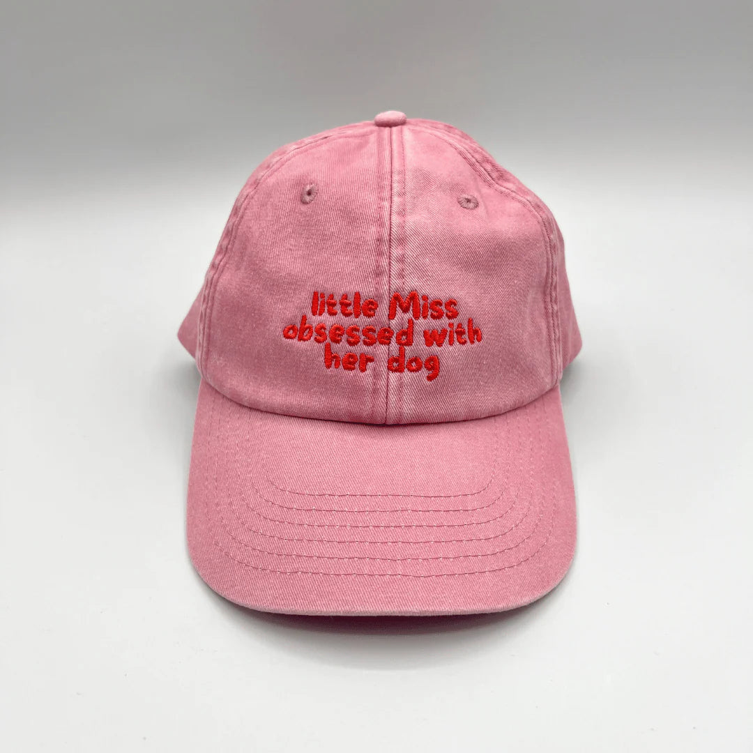 Fellever & Paways Cap "little miss obsessed with her dog"