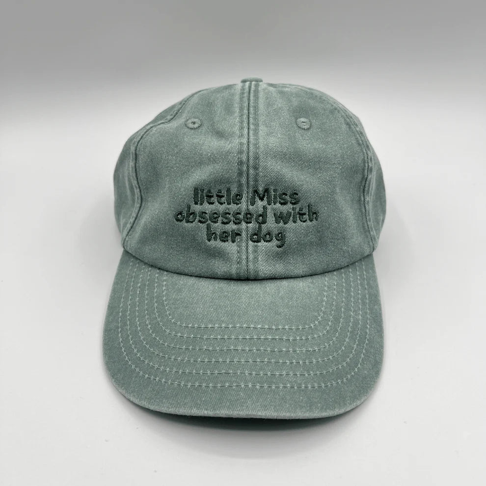 Fellever & Paways Cap "little miss obsessed with her dog"