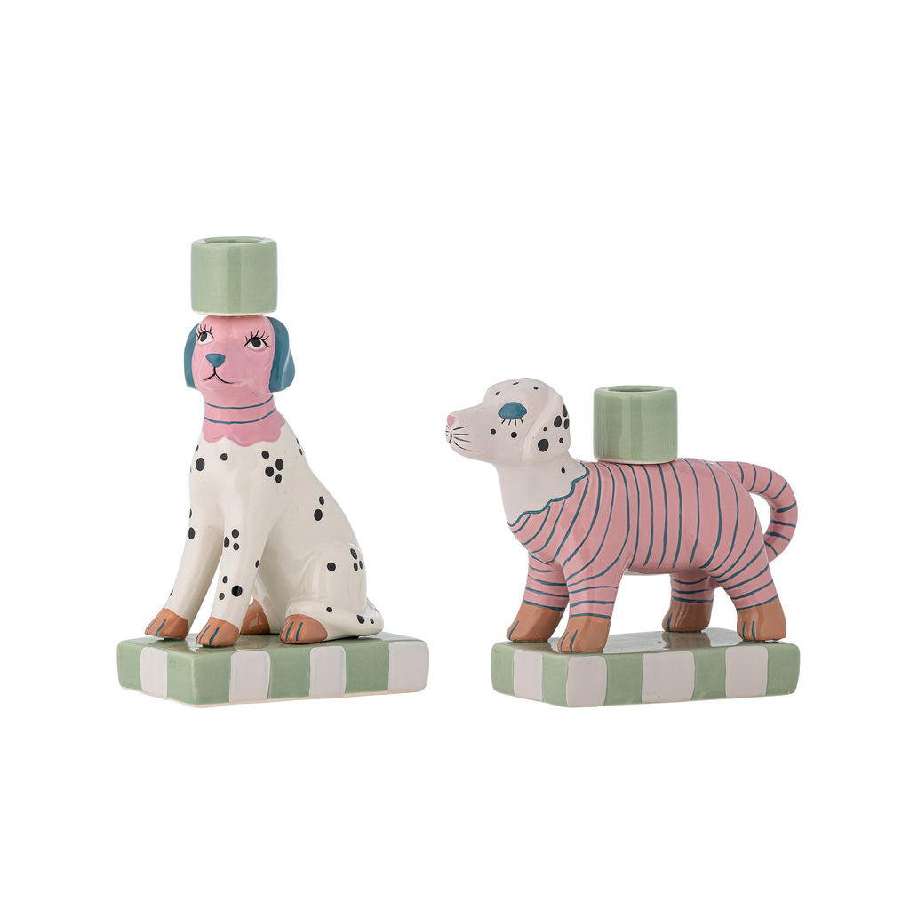 Bloomingville Kerzenhalter Doglie (2er-Set)