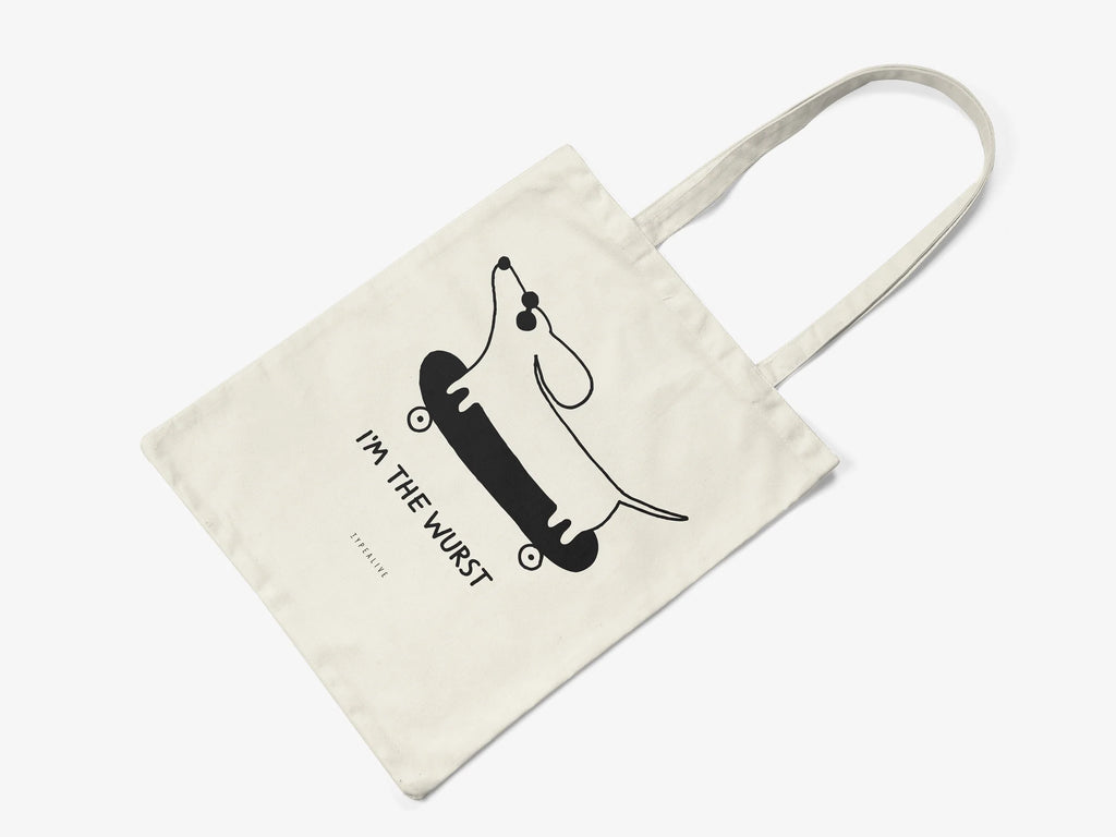 Typealive Baumwolltasche 'The Wurst'